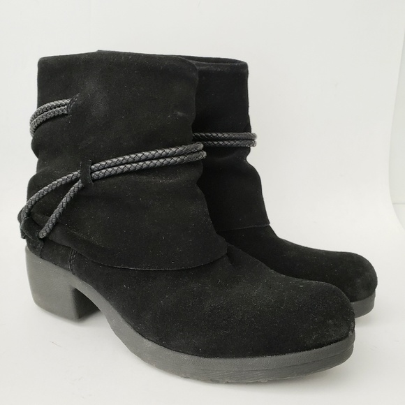 Crown Vintage Shoes Crown Vintage Black Leather Ankle